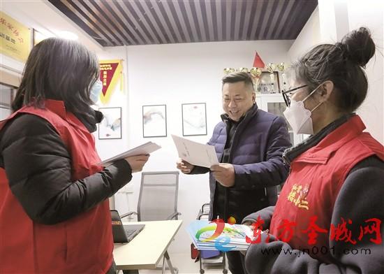 仙营街道：“楼小二”宣讲惠企政策