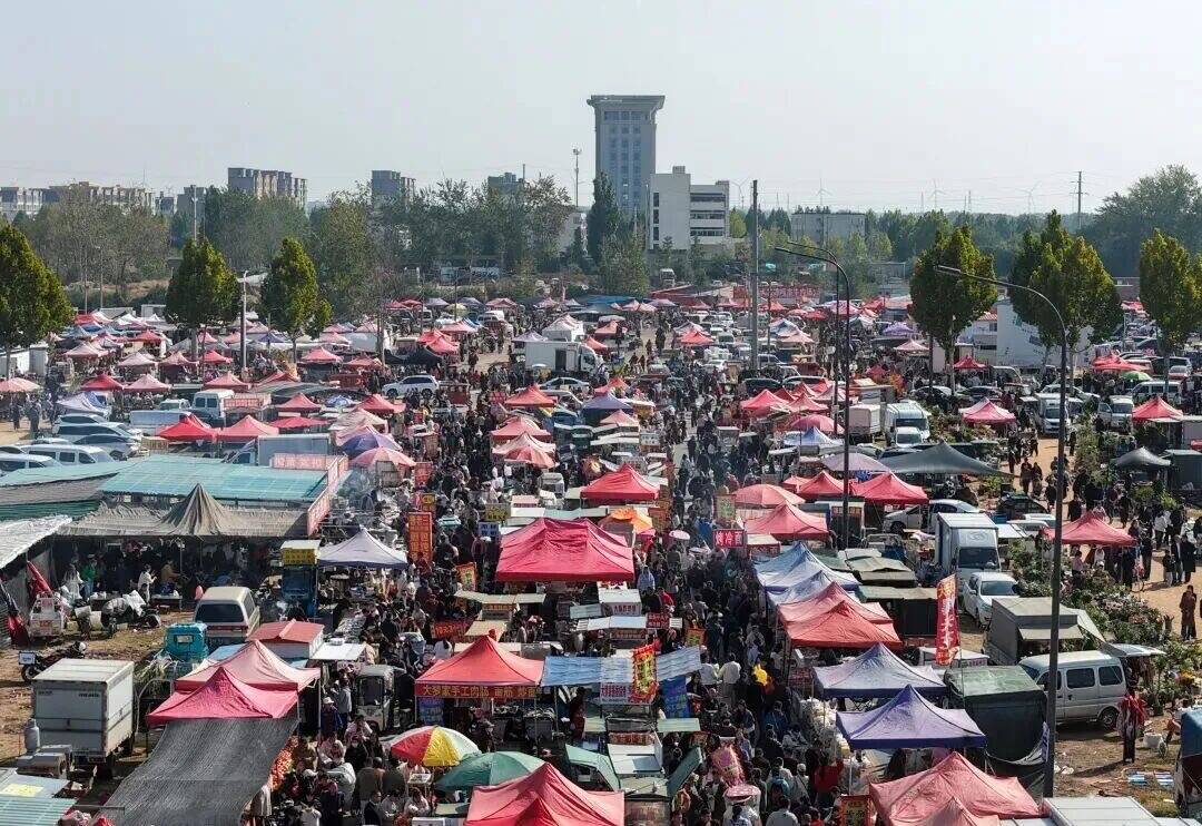 闪电评论 | 1.9亿网友“云赶集” 曹洼大集为何这么燃？