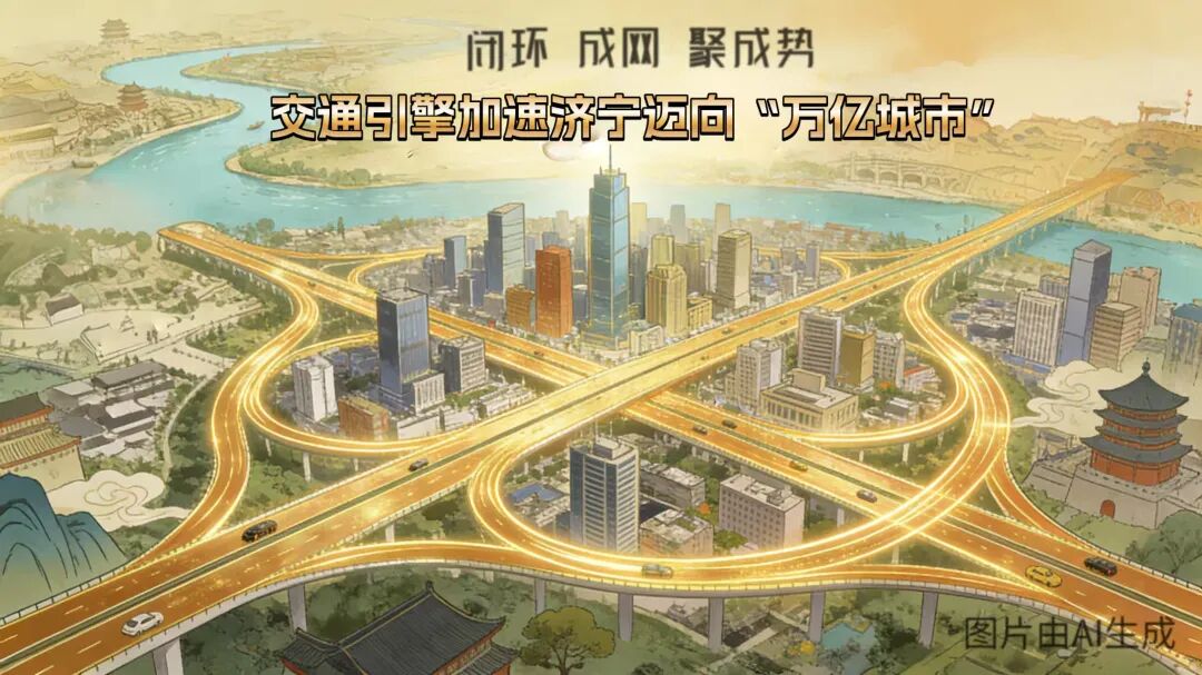 知济漫评丨闭环成网聚成势！交通引擎加速济宁迈向“万亿城市”