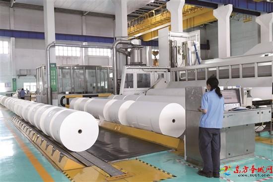 加力实施工业经济“头号工程”丨山东太阳纸业股份有限公司以科技创新提升产品价值