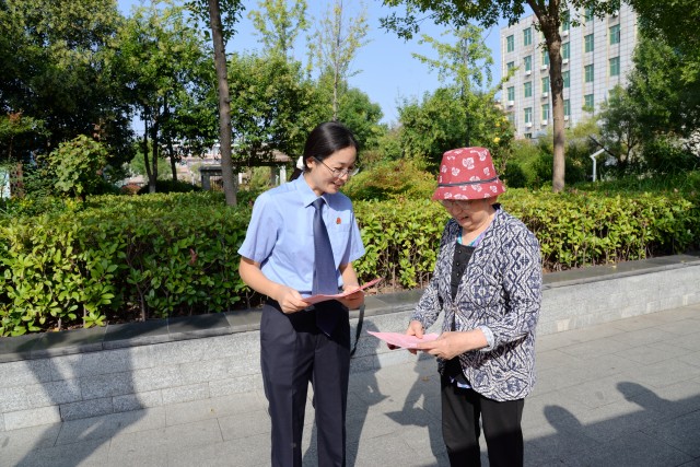 金乡县检察院开展食品安全宣传活动