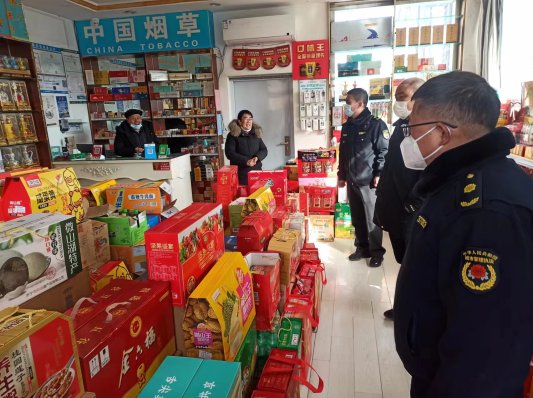济宁市任城区观音阁街道开展烟花爆竹禁放、禁售巡查工作