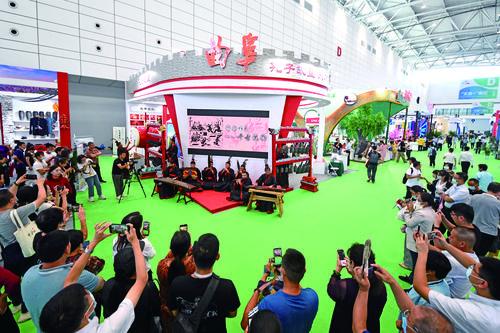 中国国际文化旅游博览会 曲阜展厅成为凸显儒家文化
