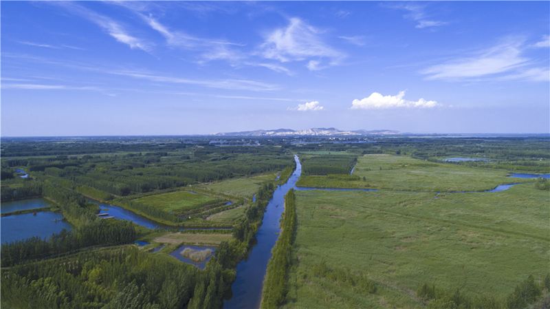 两会时间|鱼台:水、陆、空三管齐下建设生态城市